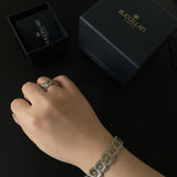 Daisy Bloom Open Cuff Bracelet - floysun