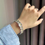 Daisy Bloom Open Cuff Bracelet - floysun
