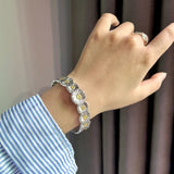 Daisy Bloom Open Cuff Bracelet - floysun