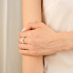 Daisy Hollow Open Ring - floysun