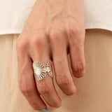 Daisy Hollow Open Ring - floysun