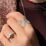 Daisy Hollow Open Ring - floysun