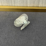 Daisy Hollow Open Ring - floysun