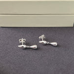 Danish - Inspired Minimalist Polished Teardrop Earrings - floysun