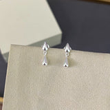 Danish - Inspired Minimalist Polished Teardrop Earrings - floysun