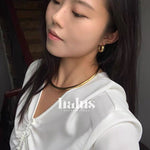 Danish - Inspired U - Shaped Zirconia Earrings - floysun