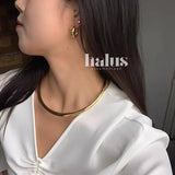 Danish - Inspired U - Shaped Zirconia Earrings - floysun