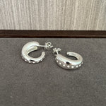 Danish - Inspired U - Shaped Zirconia Earrings - floysun