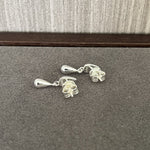 Danish Minimalist Polished Teardrop Earrings - floysun