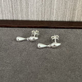 Danish Minimalist Polished Teardrop Earrings - floysun