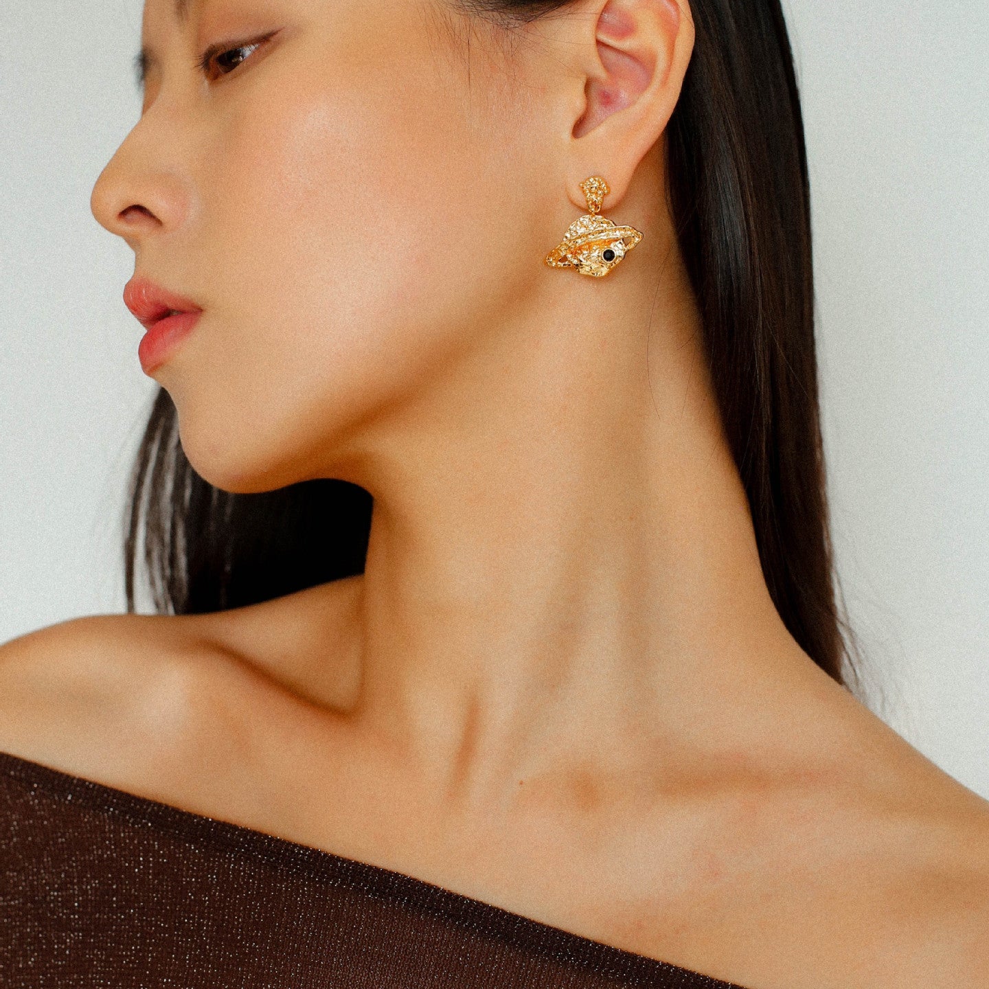Dazzling Stars Pentagram Planet Element Earrings Planet Earrings - floysun