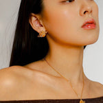 Dazzling Stars Pentagram Planet Element Necklace Gold Single Pendant - floysun