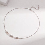 Delicate Intertwined Pearl Necklace - floysun