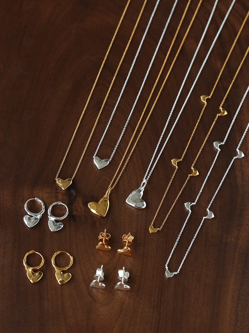 Delicate Small Heart Necklace - floysun