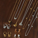 Delicate Small Heart Necklace - floysun