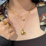 Delicate Small Heart Necklace - floysun