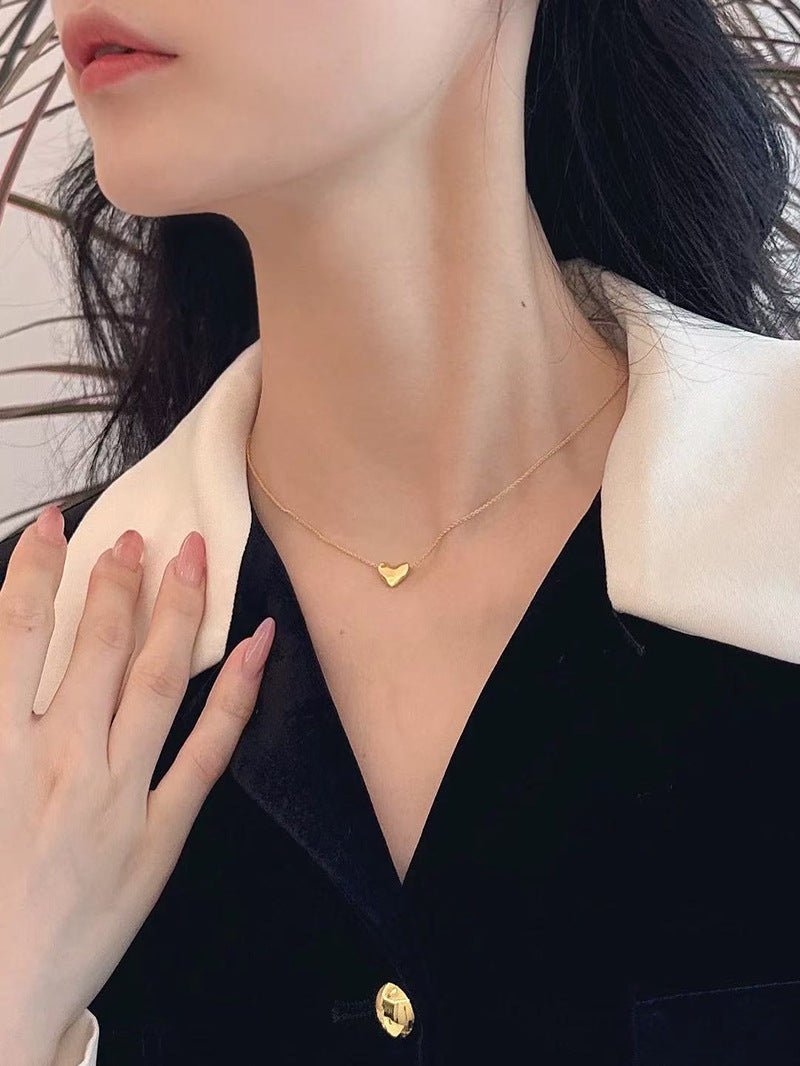 Delicate Small Heart Necklace - floysun
