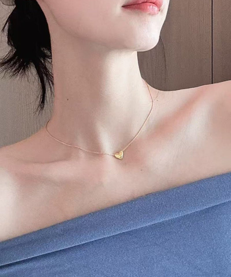 Delicate Small Heart Necklace - floysun