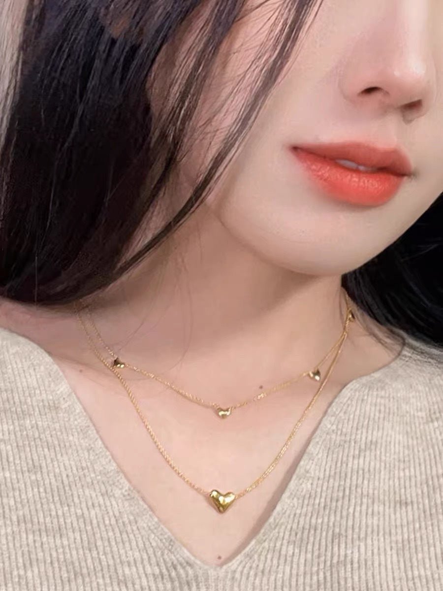 Delicate Small Heart Necklace - floysun