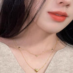 Delicate Small Heart Necklace - floysun