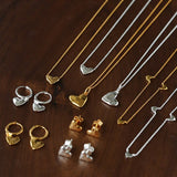 Delicate Small Heart Necklace - floysun