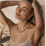 Designer Premium Dual Band Lava Textured Hoop Earrings - floysun