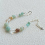 Dopamine Beaded Wave Bracelet – Blue Amazonite Edition - floysun
