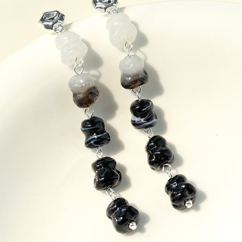 Dopamine Candy Drop Earrings – Midnight Jelly - floysun