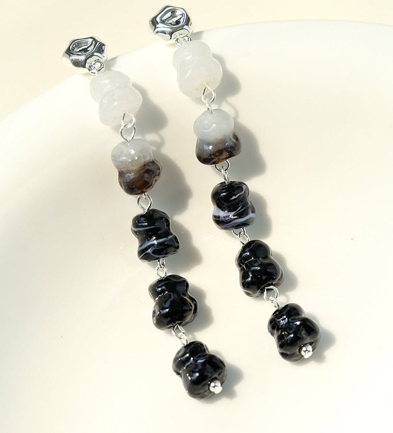 Dopamine Candy Drop Earrings – Midnight Jelly - floysun