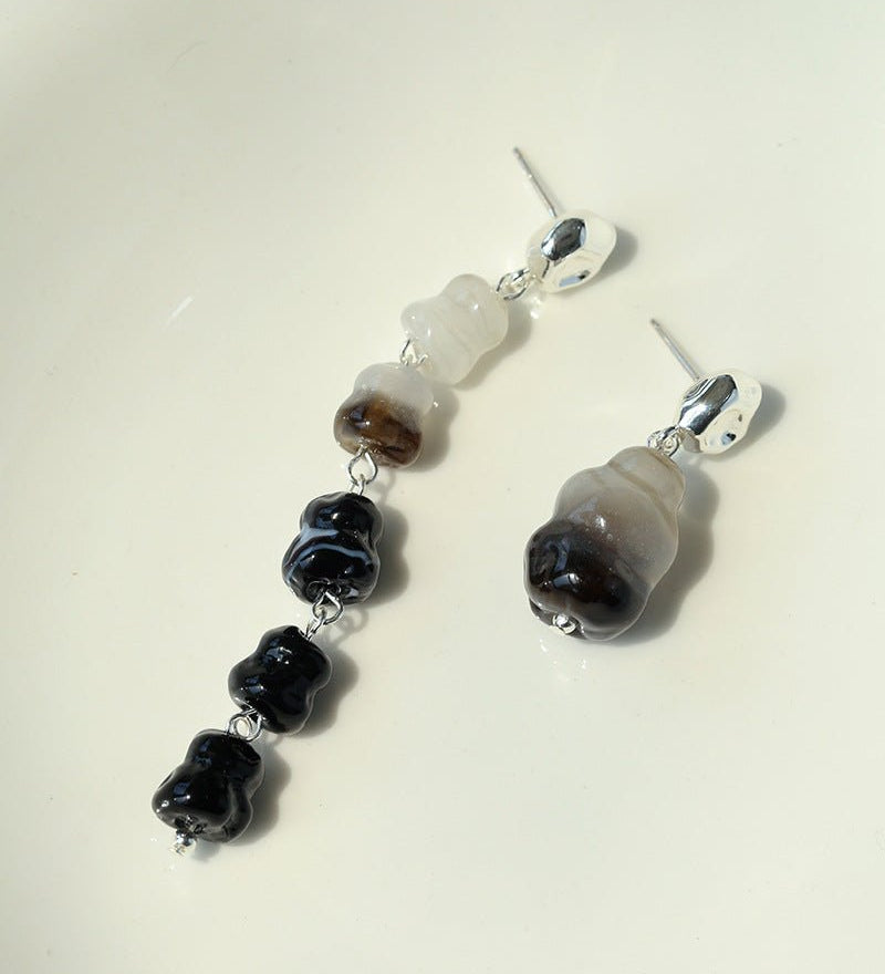 Dopamine Candy Drop Earrings – Midnight Jelly - floysun