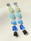 Dopamine Candy Drop Glass Earrings – Ocean Pop - floysun