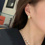 Double Band High Carbon Diamond Hoop Earrings - floysun