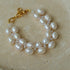 Double Layer Braided Freshwater Pearl Bracelet - floysun