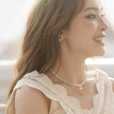 Double Layer Natural Seed Pearl Necklace - floysun