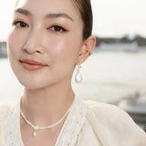 Double Layer Natural Seed Pearl Necklace - floysun