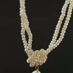 Double Layer Natural Seed Pearl Necklace - floysun