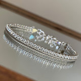 Double - Layer Zircon Chain Bracelet - floysun