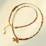 Dream Island Carousel Pony Beaded Necklace - floysun