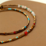 Dream Island Carousel Pony Beaded Necklace - floysun