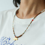 Dream Island Carousel Pony Beaded Necklace - floysun