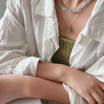 Duling Jade Gourd Pendant Necklace - floysun