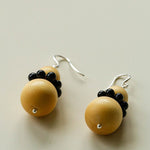 Ebony & Boxwood Gourd Earrings - floysun