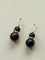 Ebony & Boxwood Gourd Earrings - floysun