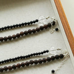 Ebony & Boxwood Gourd Necklace - floysun