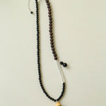 Ebony & Boxwood Gourd Necklace - floysun