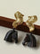 Ebony Horse Head Statement Earrings - floysun
