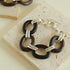 Ebony Wood Elliptic Bracelet - floysun