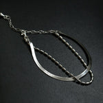 Effortless Layers 925 Silver Double Chain Bracelet - floysun