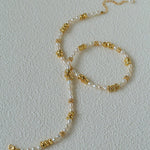 Elegant Minimalist Freshwater Pearl Beaded Choker Necklace - floysun