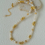 Elegant Minimalist Freshwater Pearl Beaded Choker Necklace - floysun